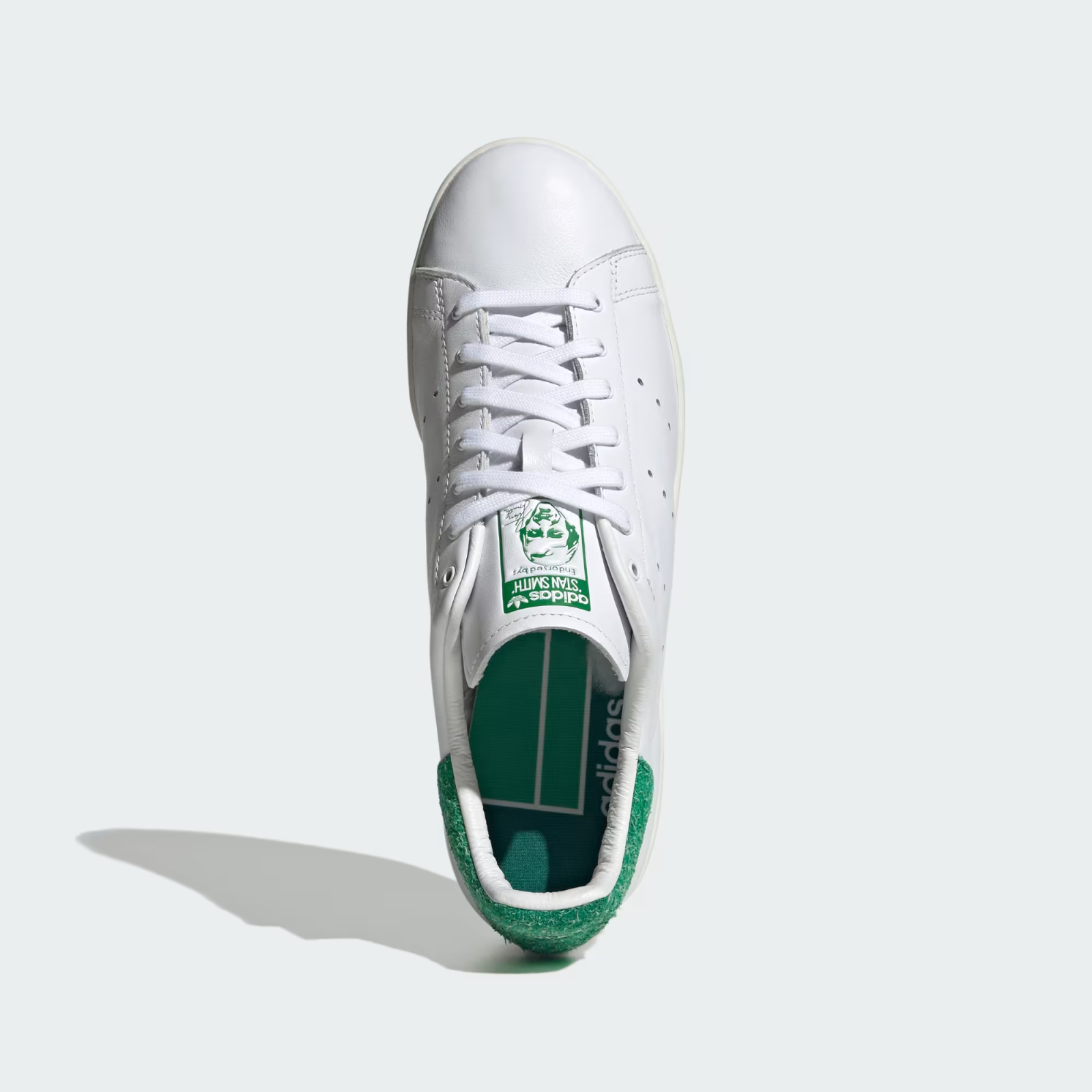 LA6409 adidas Stan Smith 80s "Cloud White/Green" (Men's)