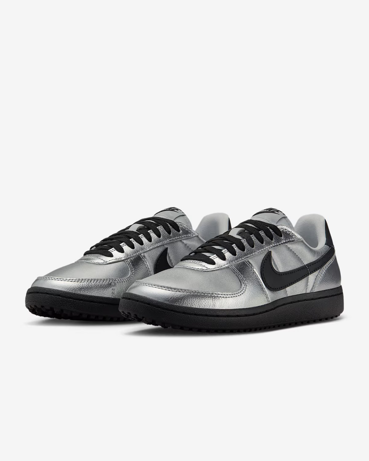HQ7397-001 Nike  Field General Metallic Silver Photon Dust White Black (Women's)