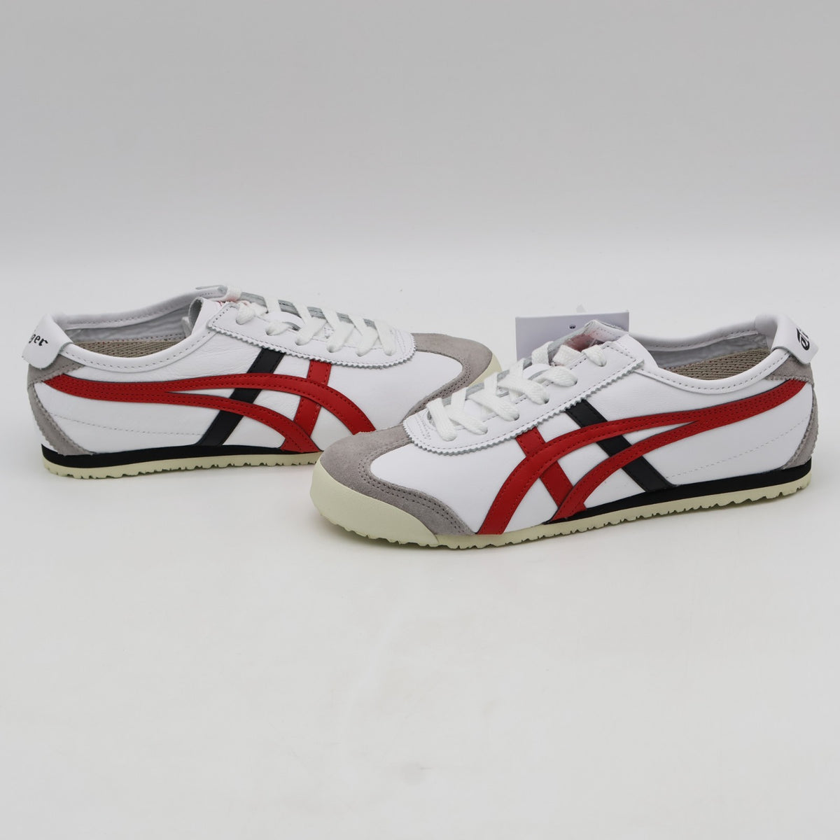 1183C102-105 Onitsuka Tiger MEXICO 66 WHITE CLASSIC RED (Men's)