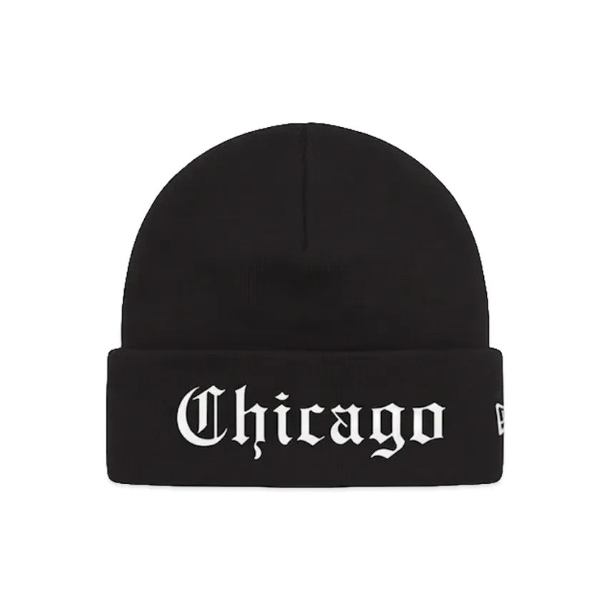 Supreme New Era Shop Beanie (Chicago) Black