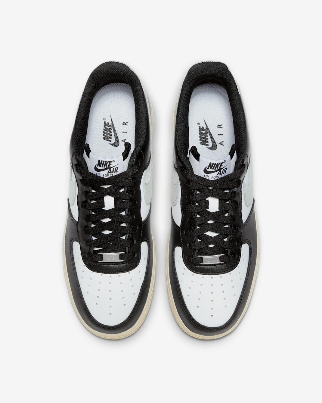 FQ6848-101 Nike Air Force 1 '07 White Coconut Milk Black Light Silver (Men's)