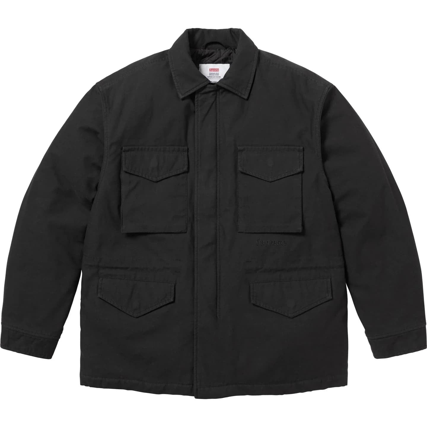Supreme AOI Cross M52 Jacket Black
