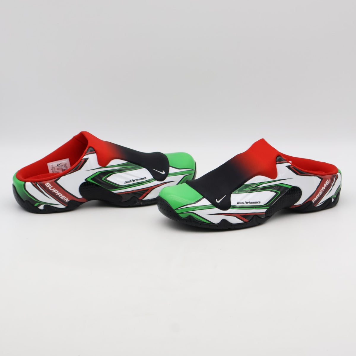 FN0289-100 Supreme Nike Clogposite SP White Red Green FW24 Week3 (Men's)
