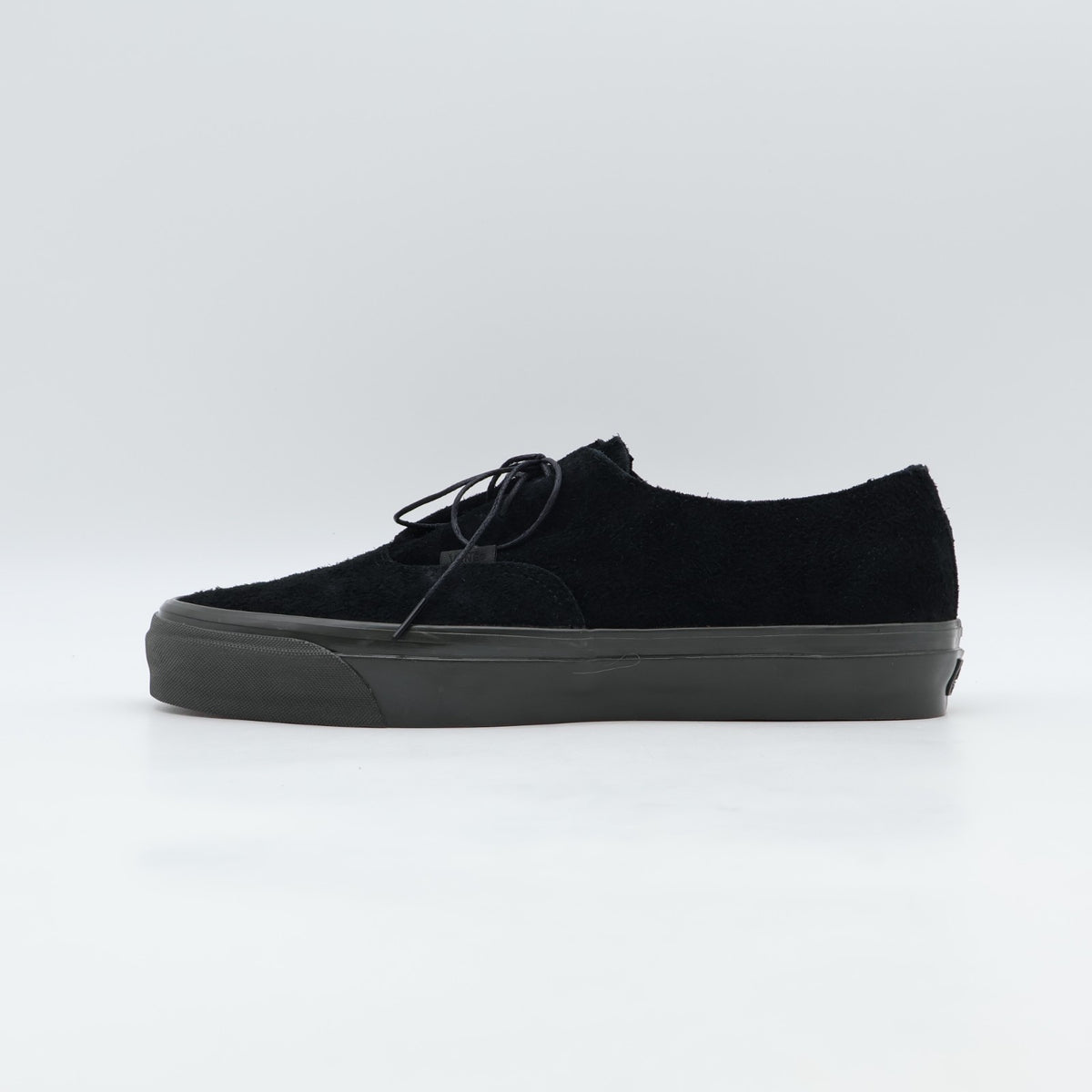 VN000EHFGBA Vans Premium Authentic Ease Hairy Suede "Black/Faded Black" (Men's)