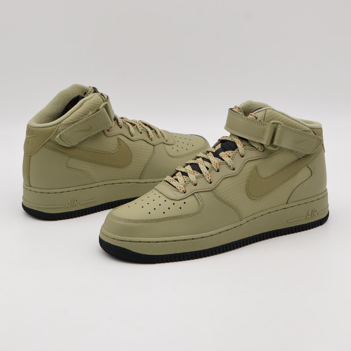 FB8881-200 Nike Air Force 1 Mid '07 Neutral Olive Black Dark Russet (Men's)