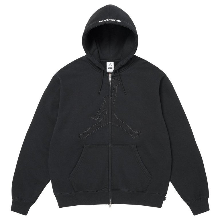 Supreme x Jordan Hooded Sweatshirt Black