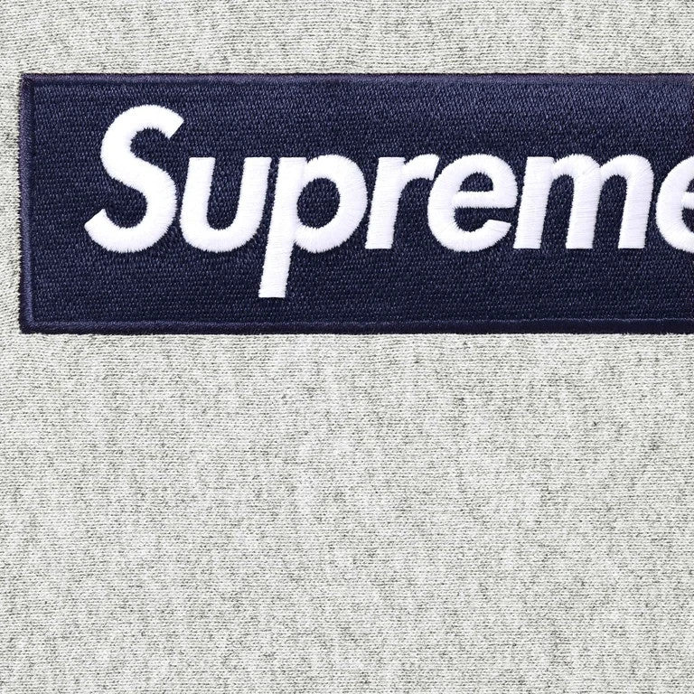 Supreme Box Logo Hooded Sweatshirt (25FW) Heather Grey