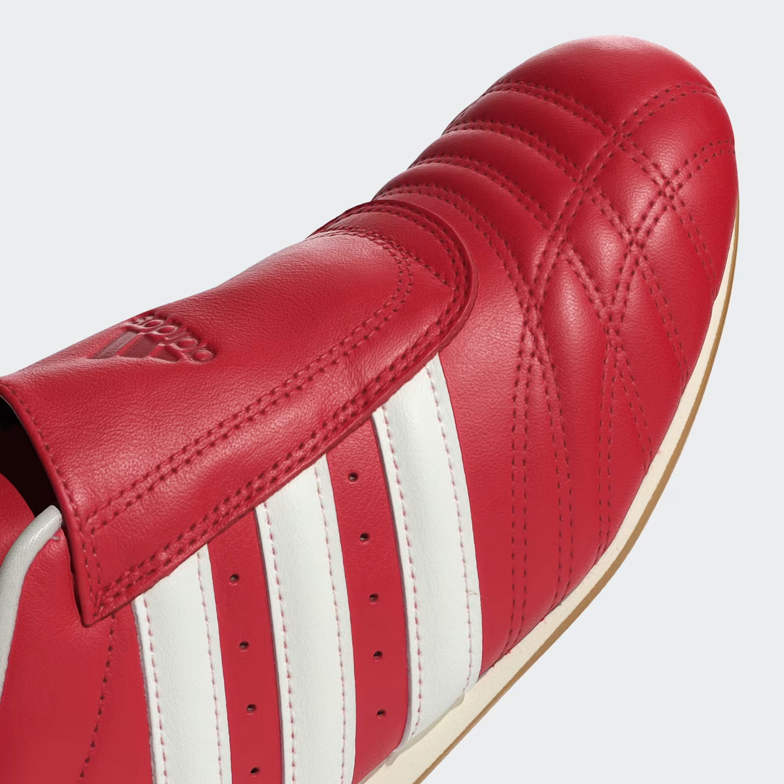JS4020 adidas Originals Women's Taekwondo Off White Better Scarlet Gum (Women's)