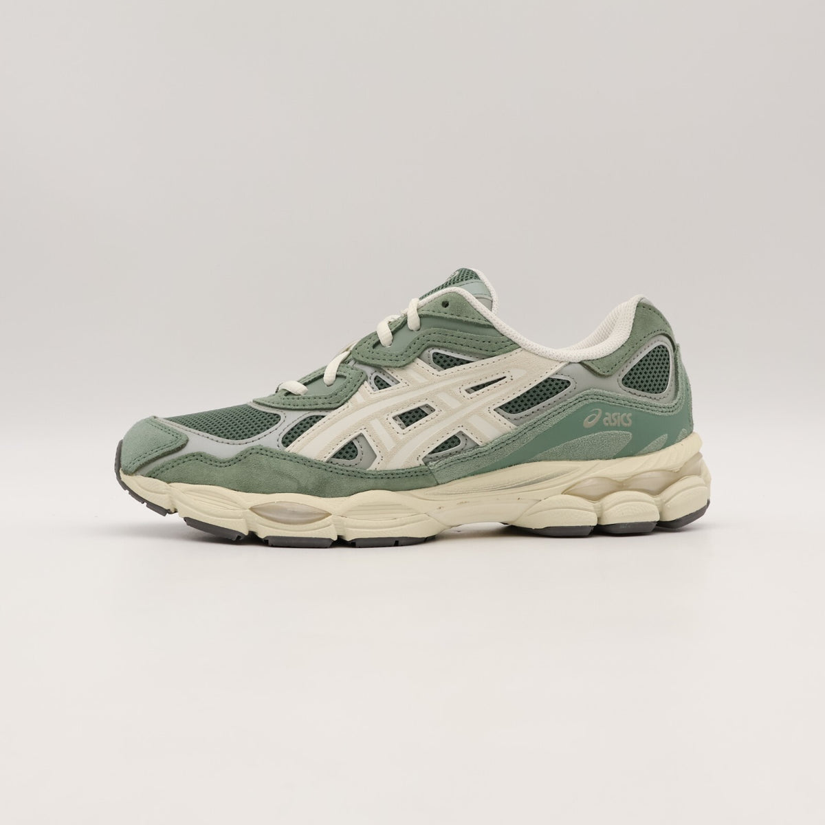 1203A383-302 Asics Gel-NYC Ivy Smoke Grey Khaki Forret Green White (Men's)