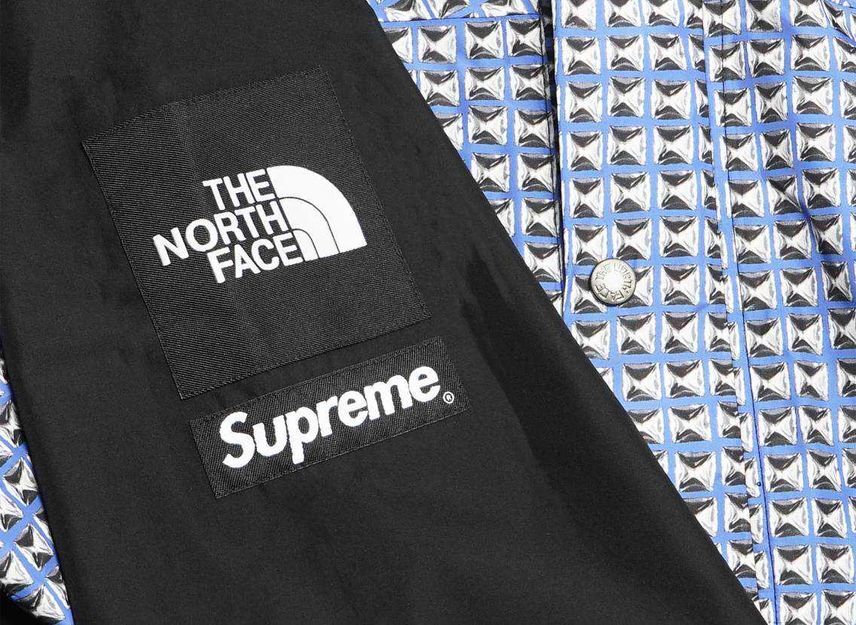 Supreme The North Face Studded Mountain Light Jacket Royal