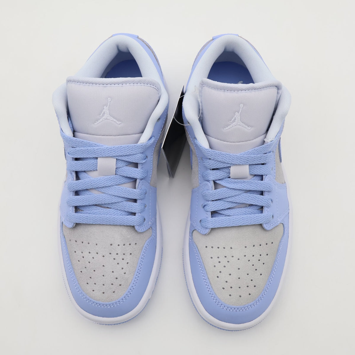 DC0774-050 Nike Air Jordan 1 Low Football Grey Aluminum White (Women's)