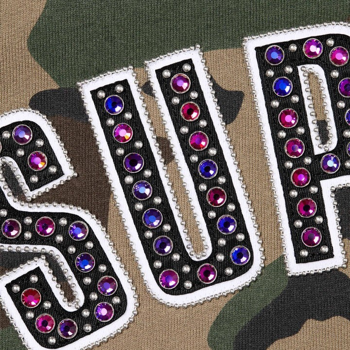 Supreme B.B. Simon Zip Up Hooded Sweatshirt Woodland Camo