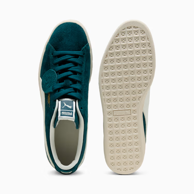 403767-02 Puma Suede Charles F Stead 5 Persian Blue PUMA White (Men's)