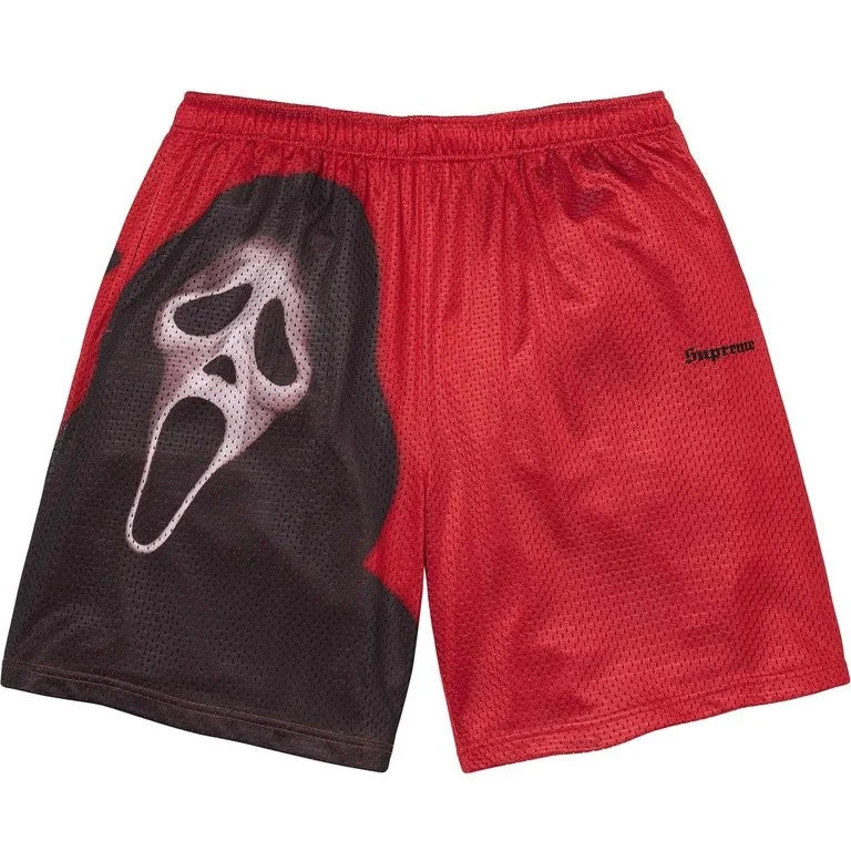 Supreme Ghostface Mesh Short Red