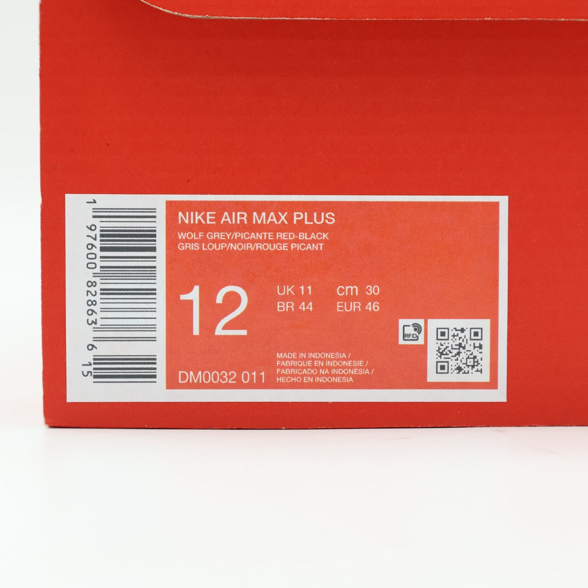 DM0032-011 Nike Air Max Plus Wolf Grey (Men's)