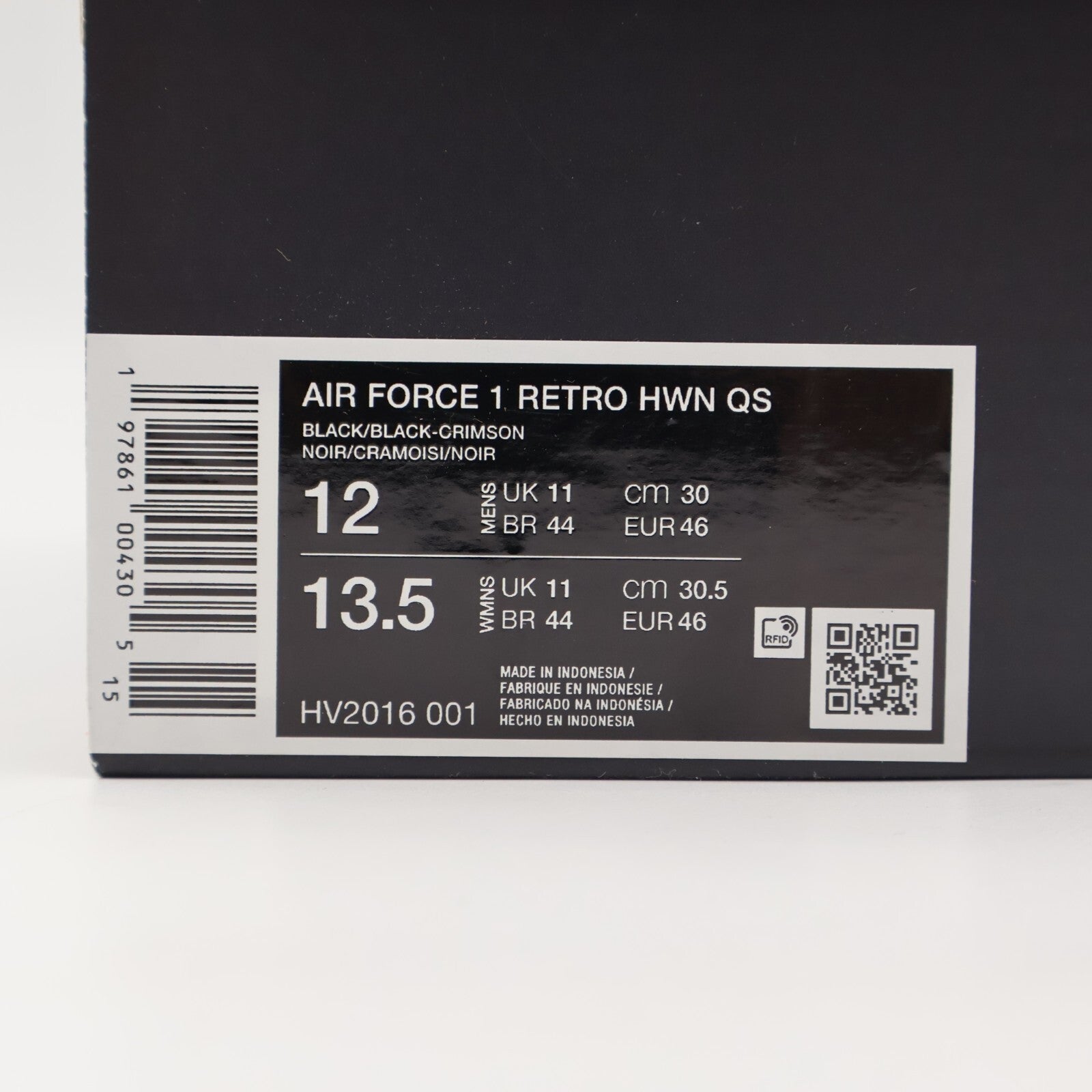 HV2016-001 Nike Air Force 1 Low Halloween (Men's)