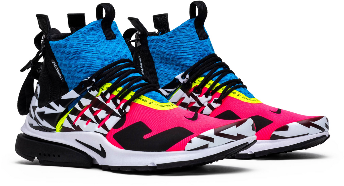AH7832-600 ACRONYM Ã Nike Air Presto Mid "Hyper Pink" (Men's)