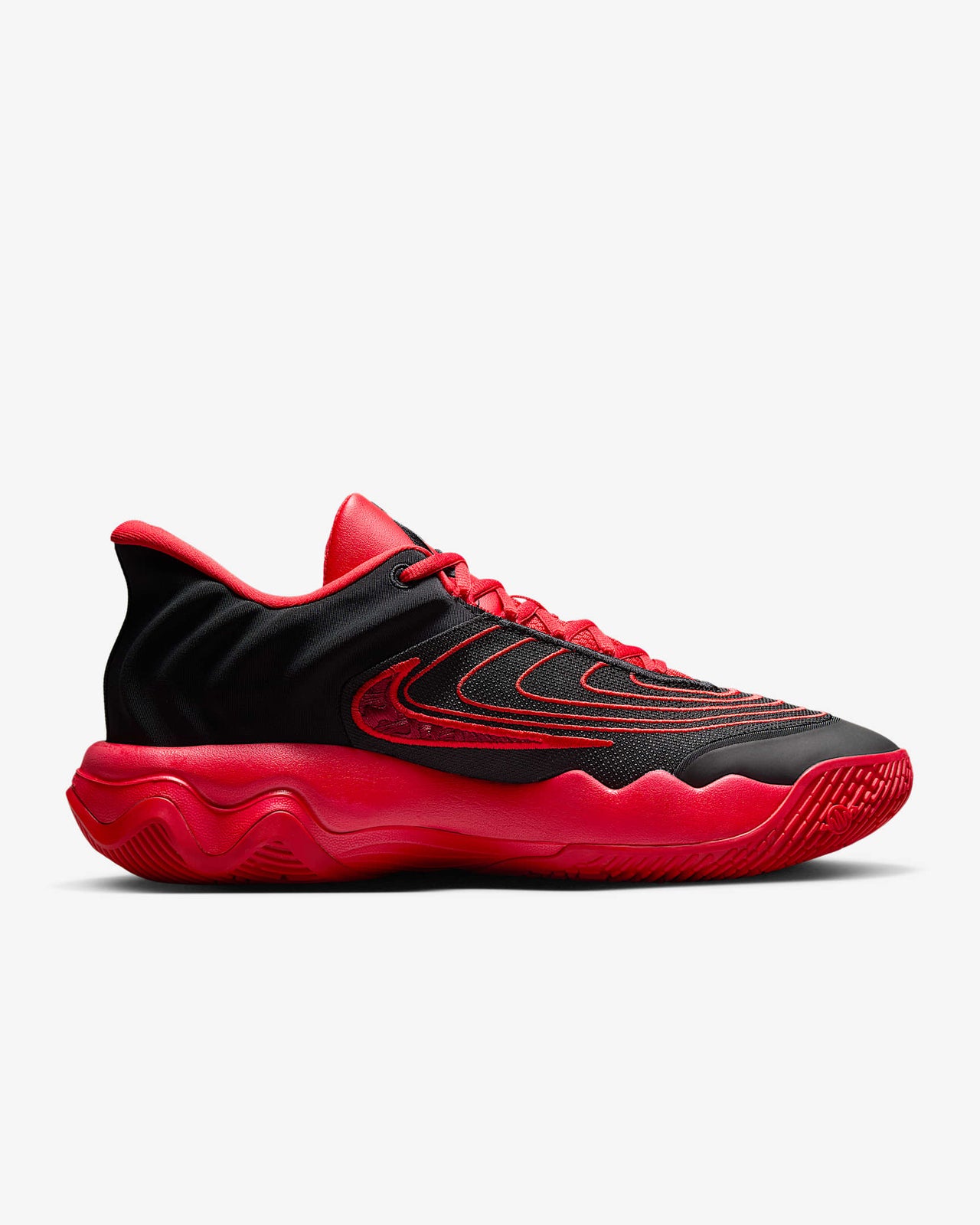 FQ3681-004 Nike Giannis Immortality 4 Black University Red Team Red (Men's)