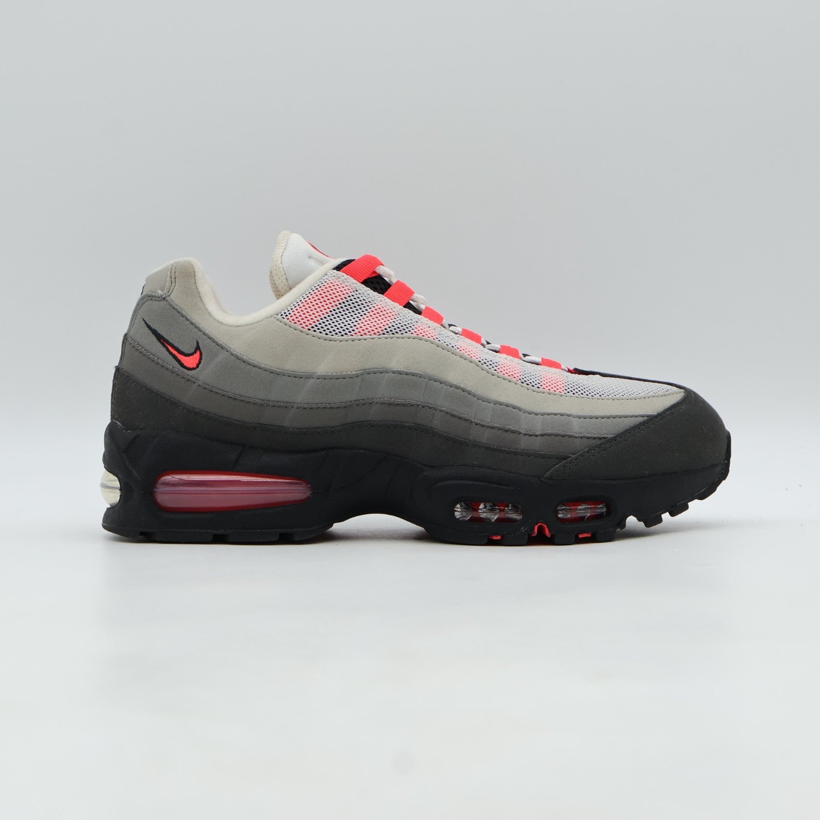 IM7410-001 Nike Air Max 95 OG Big Bubble Medium Ash/Solar Red ( Men's )