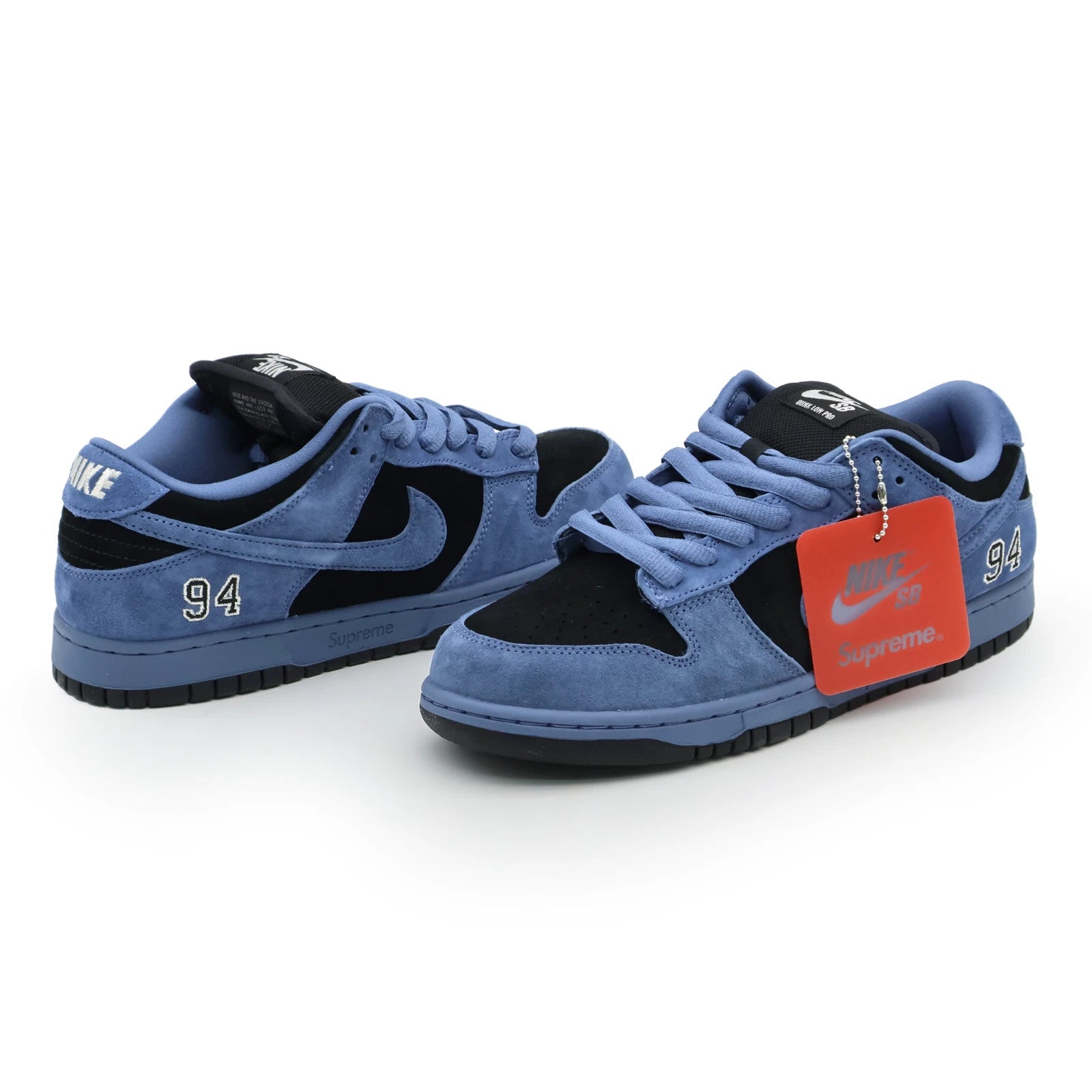 HQ8487-400 Supreme Nike SB Dunk Low Ocean Fog (North America Exclusive) (Men's)