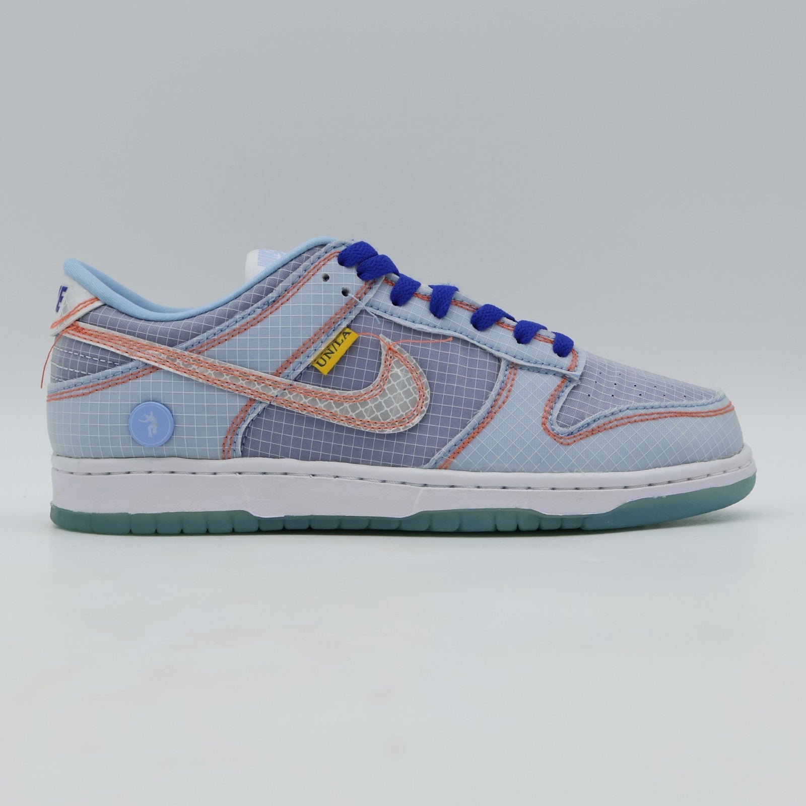 Size 8 - DJ9649-400 Nike Dunk Low x Union LA Passport Pack - Argon (Men's)