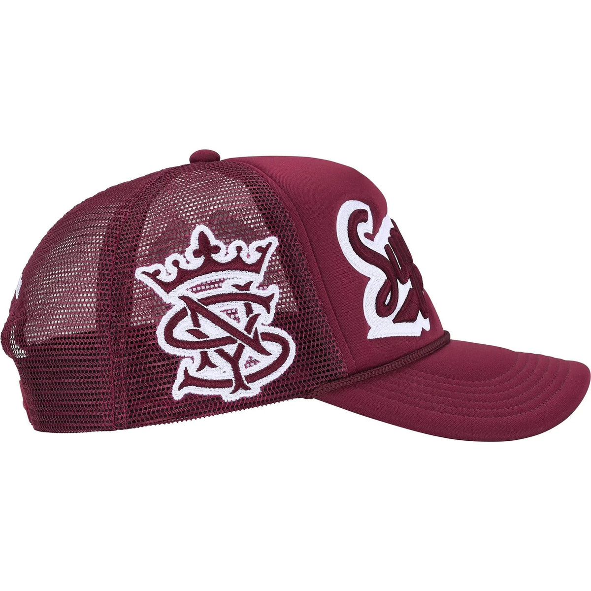 Supreme University Mesh Back 5-Panel Cardinal