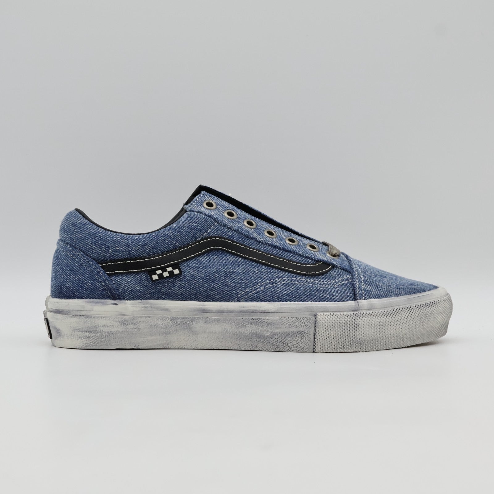 VN0A2Z32Y40 Vans Skate Old Skool Denim Blue Black (Men's)