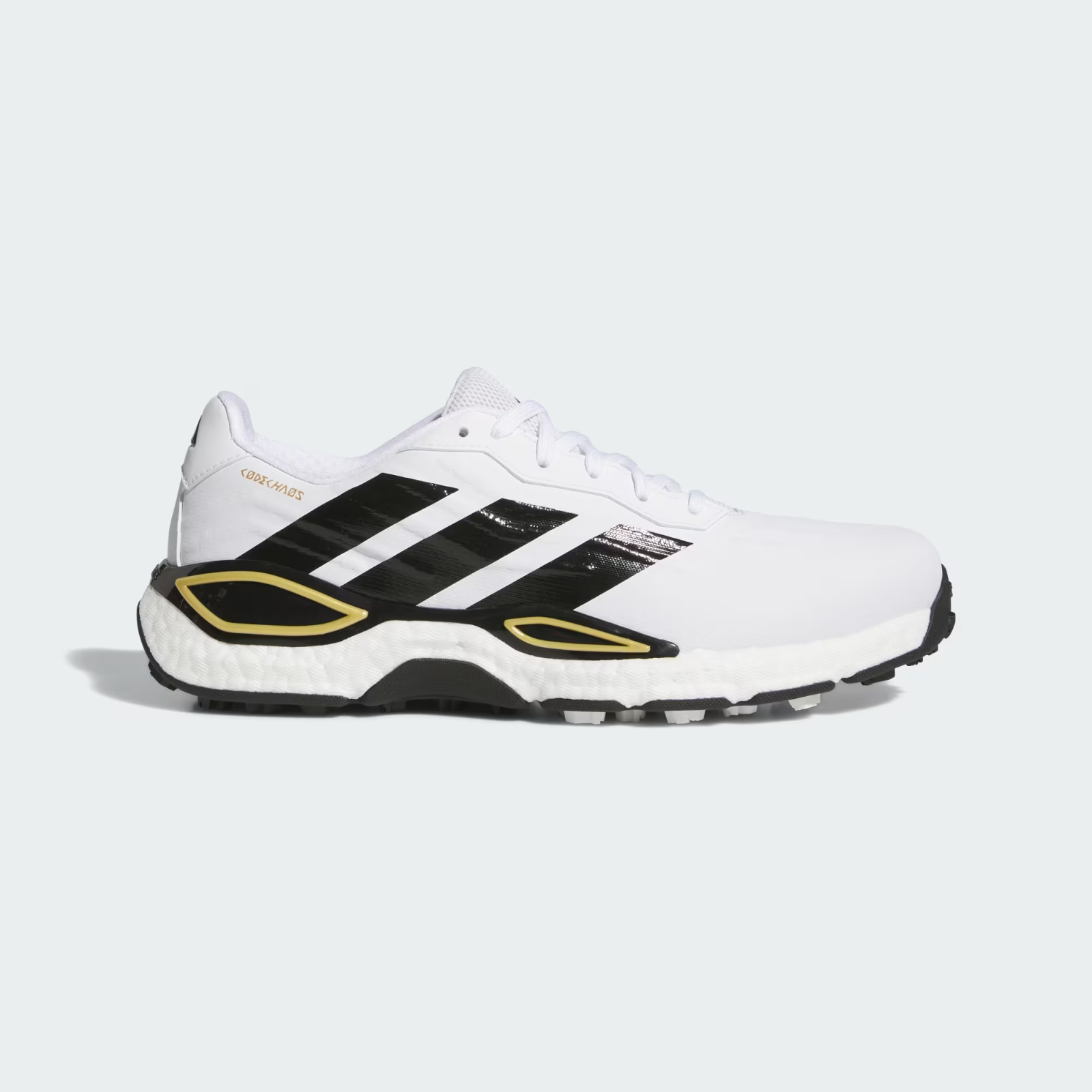 KI5734 adidas Codechaos 27 Spikeless Golf "Cloud White/Core Black" (Men's)