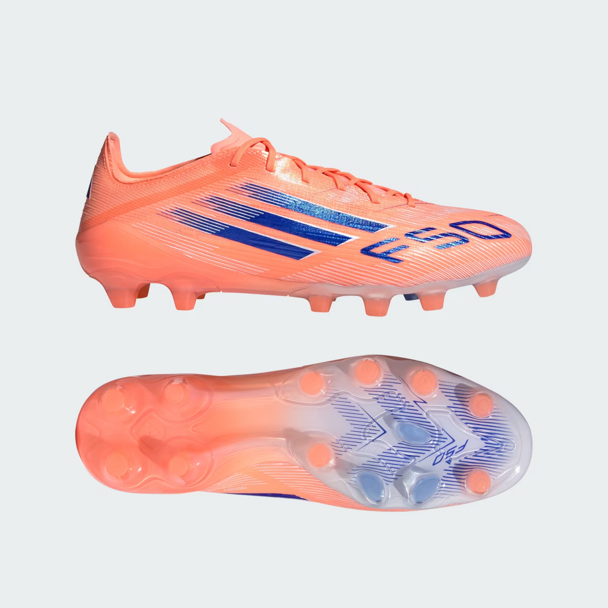 JH7646 adidas F50 Elite HG/AG Japan Beam Orange Lucid Blue Cloud White (Men's)