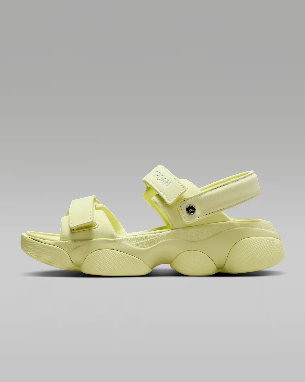 FN5036-302 Nike Jordan Deja Sandal Luminous Green Metallic Silver (Women's)