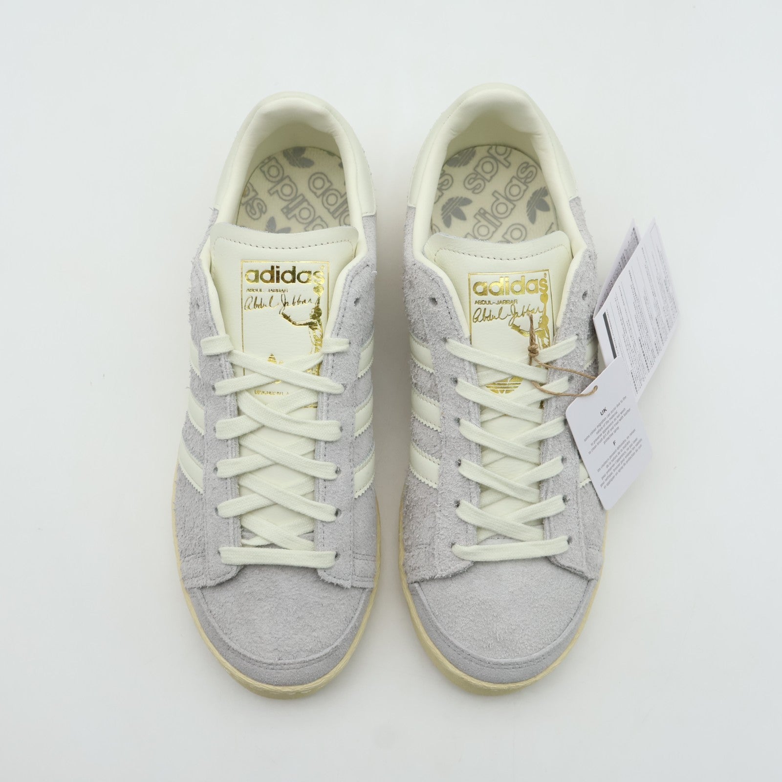 JS0807 adidas Originals Jabbar Lo Grey Two Ivory Warm Vanilla (Men's)