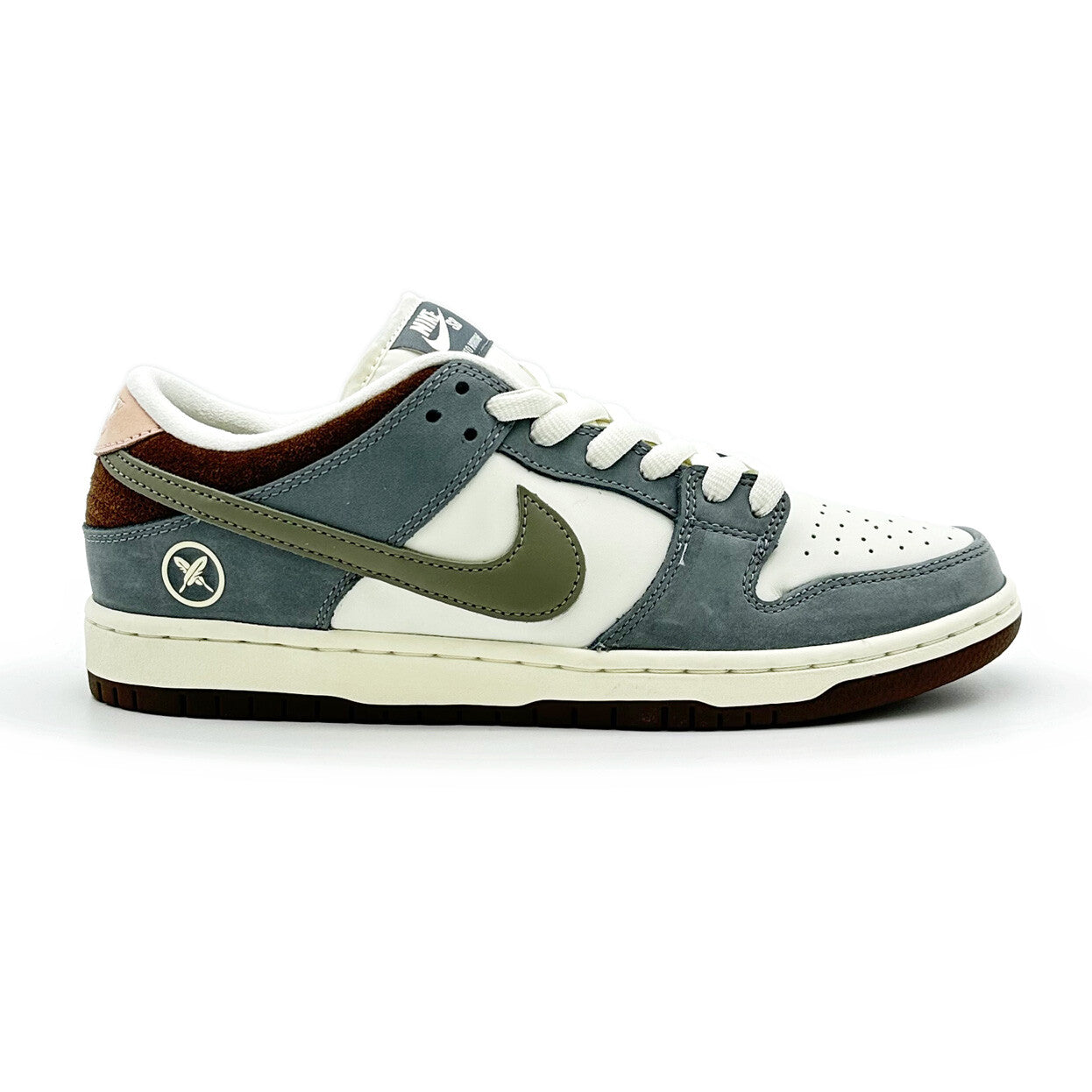 FQ1180-001 Yuto Horigome Ã Nike SB Dunk Low Pro QS Wolf Iron Grey Sail (Men's)