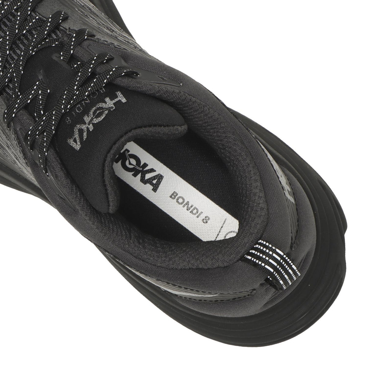 1155391-BBLC Hoka Bondi 8 TS Caged Black (Men's)