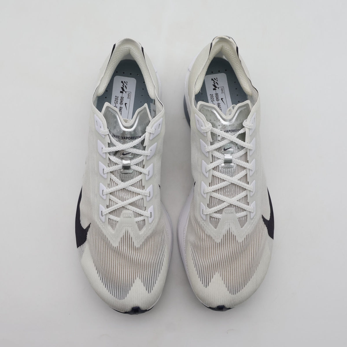 HF6414-100 Nike VaporFly 4 White Obsidian Mist Pure Platinum Gridiron (Men's)
