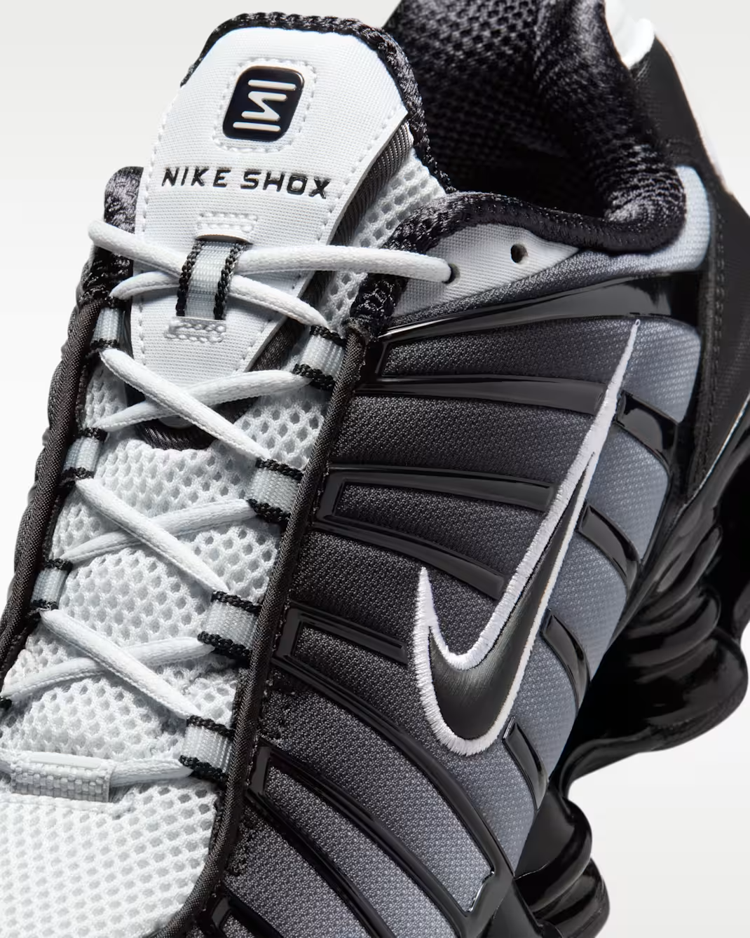 AV3595-017 Nike Shox TL Black Pure Platinum White (Men's)