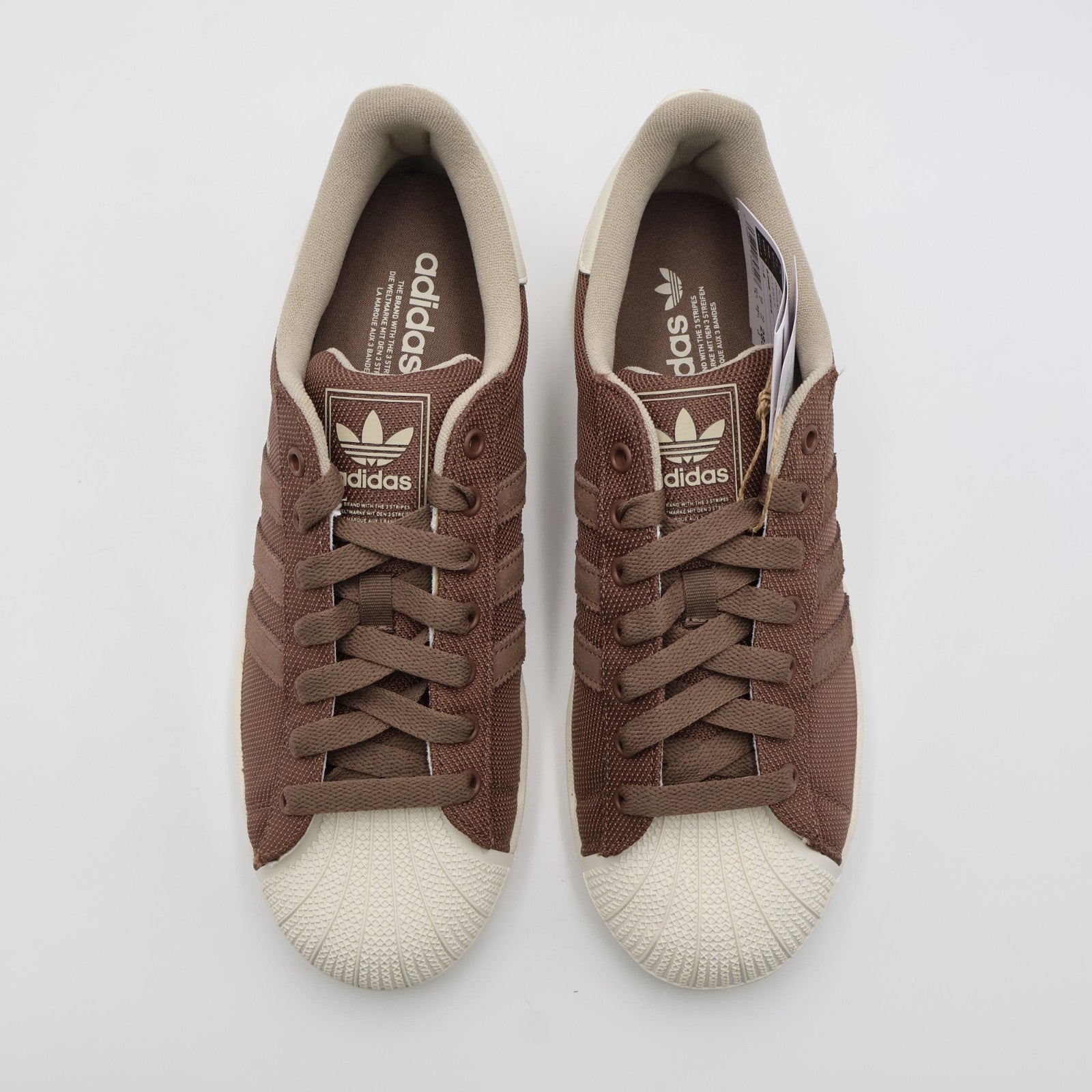 JQ3184 adidas Originals Superstar 2 Earth Strata Off White Wonder Beige (Men's)