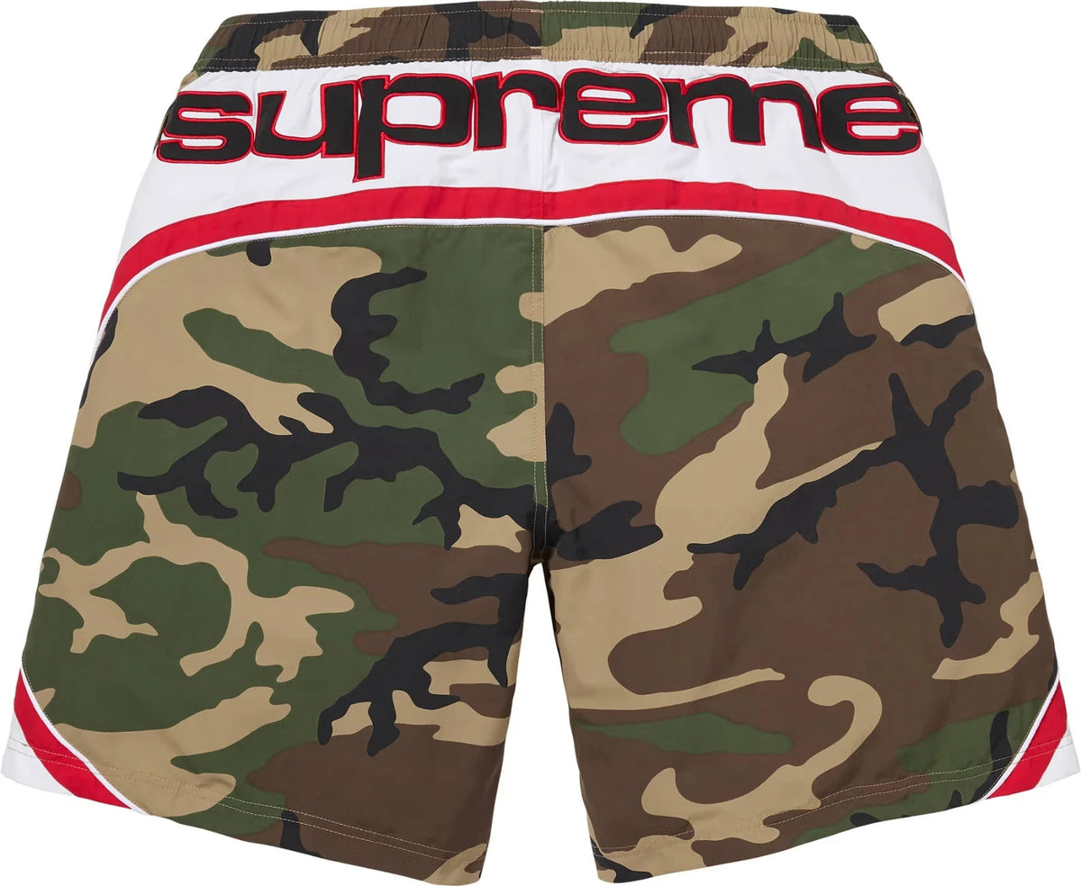 Supreme Paneled Water Short Woodland Camo