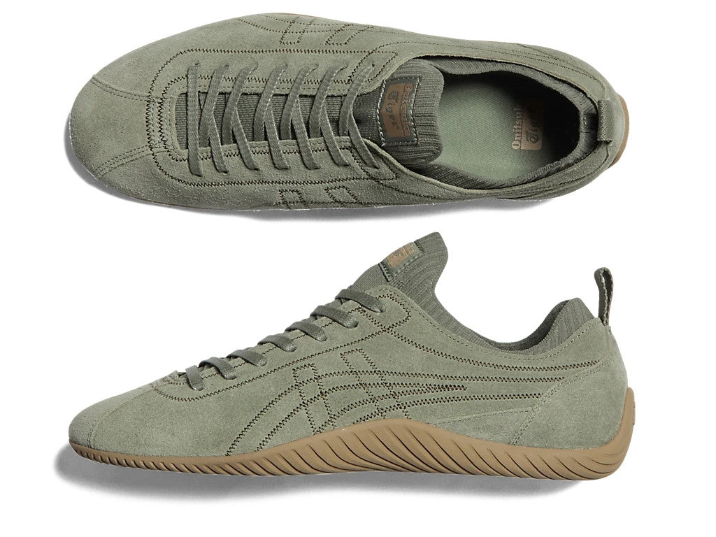 1183C489-300 Onitsuka Tiger Sclaw Lichen Green Brown Stone (Men's)