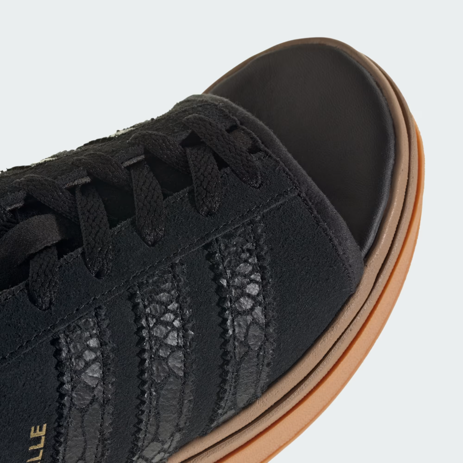 HQ4688 adidas Gazelle Bold Sandals Core Black (Women's)