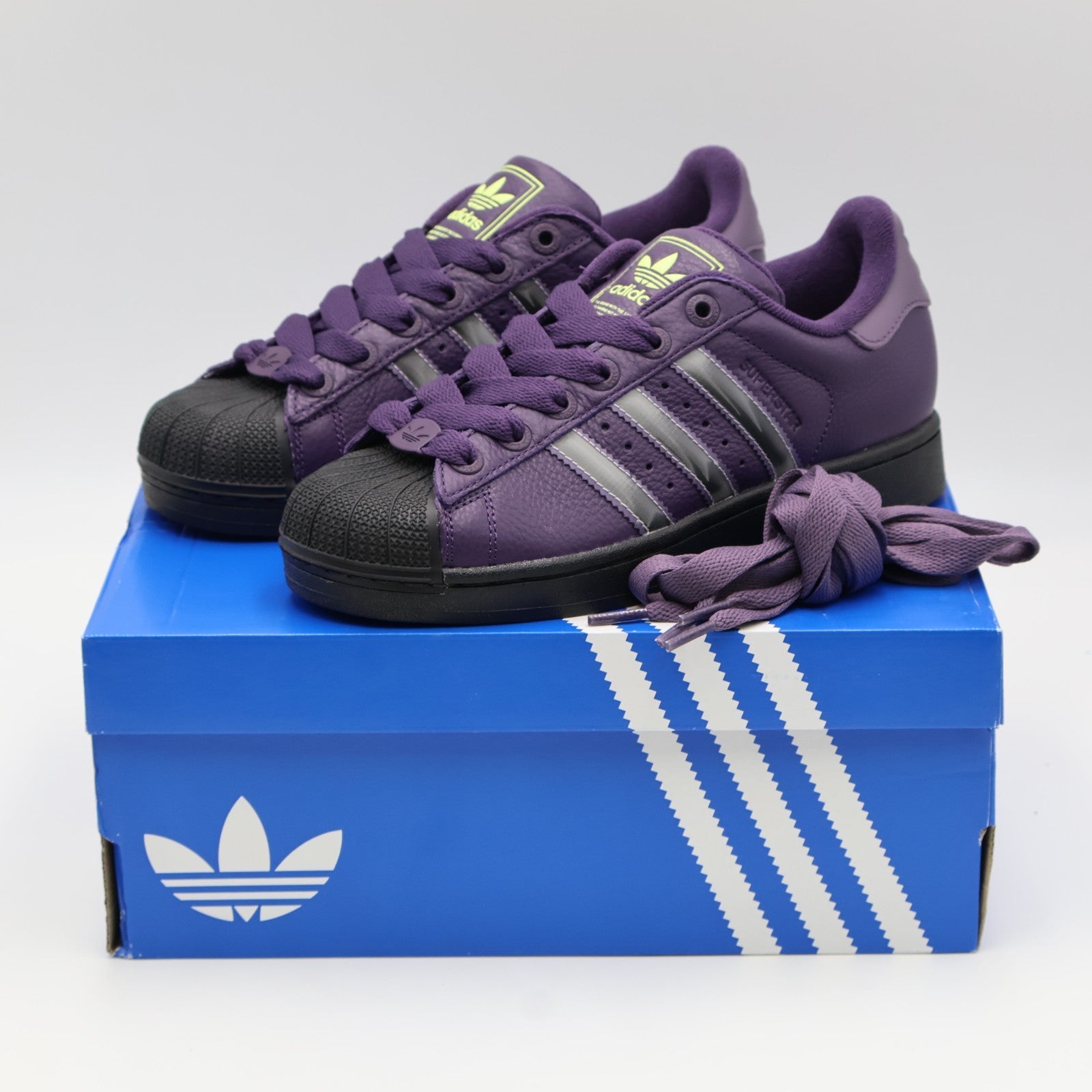 JQ6468 adidas Originals  Superstar 2 Aurora Plum Matte Silver (Women's)