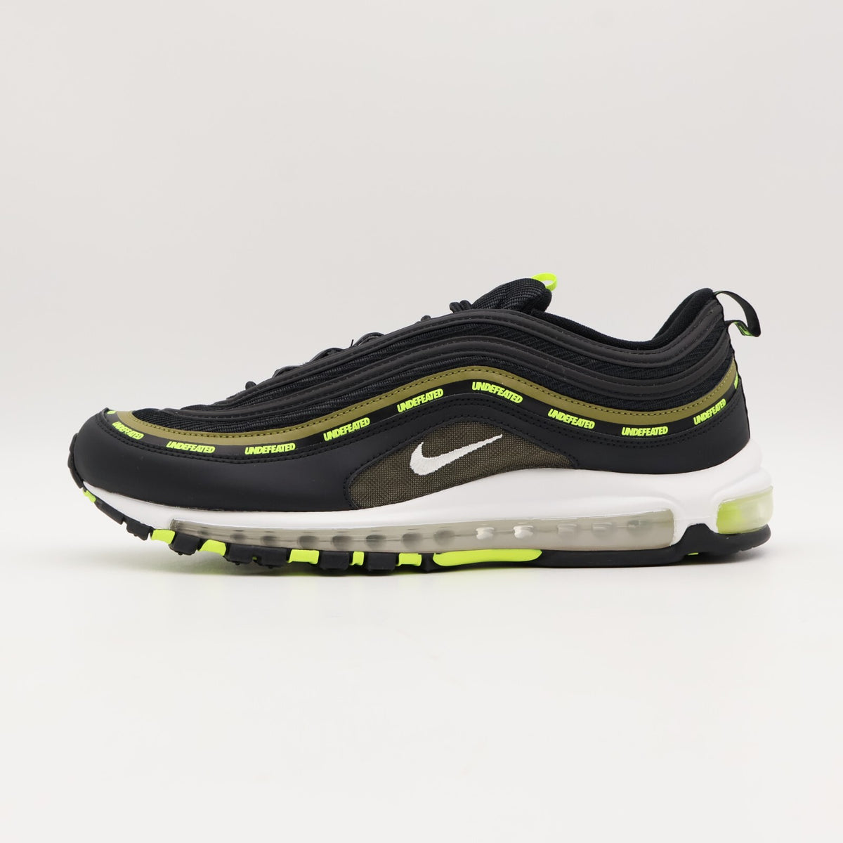 DC4830-001 Nike Air Max 97 Undefeated Black Volt Militia Green (Men's)