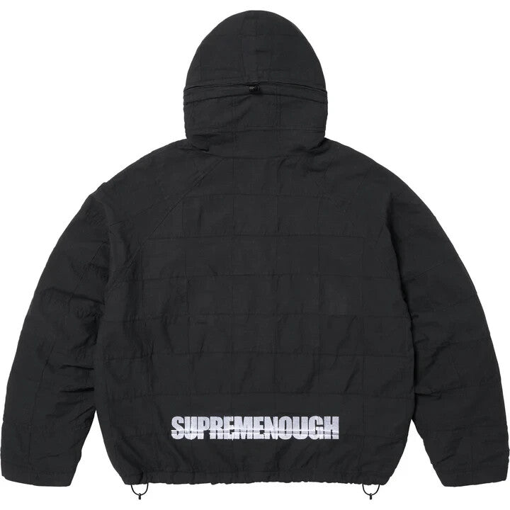 Supreme GOODENOUGH Patchwork Hooded Jacket Black