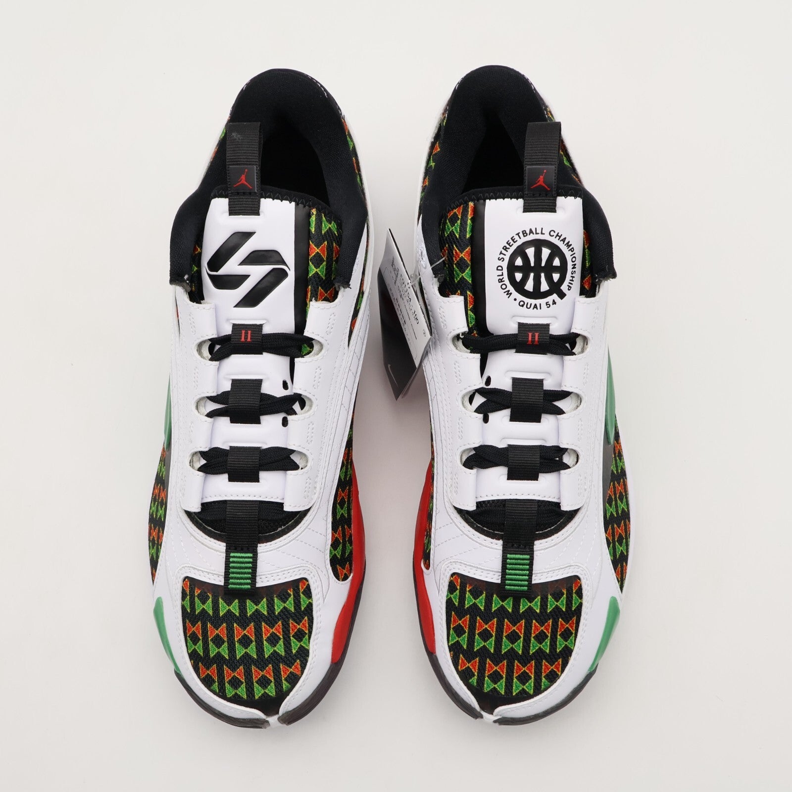 FQ1153-100 / FQ1154-100 Nike Jordan Luka 2 Quai 54 White University Red (Men's)