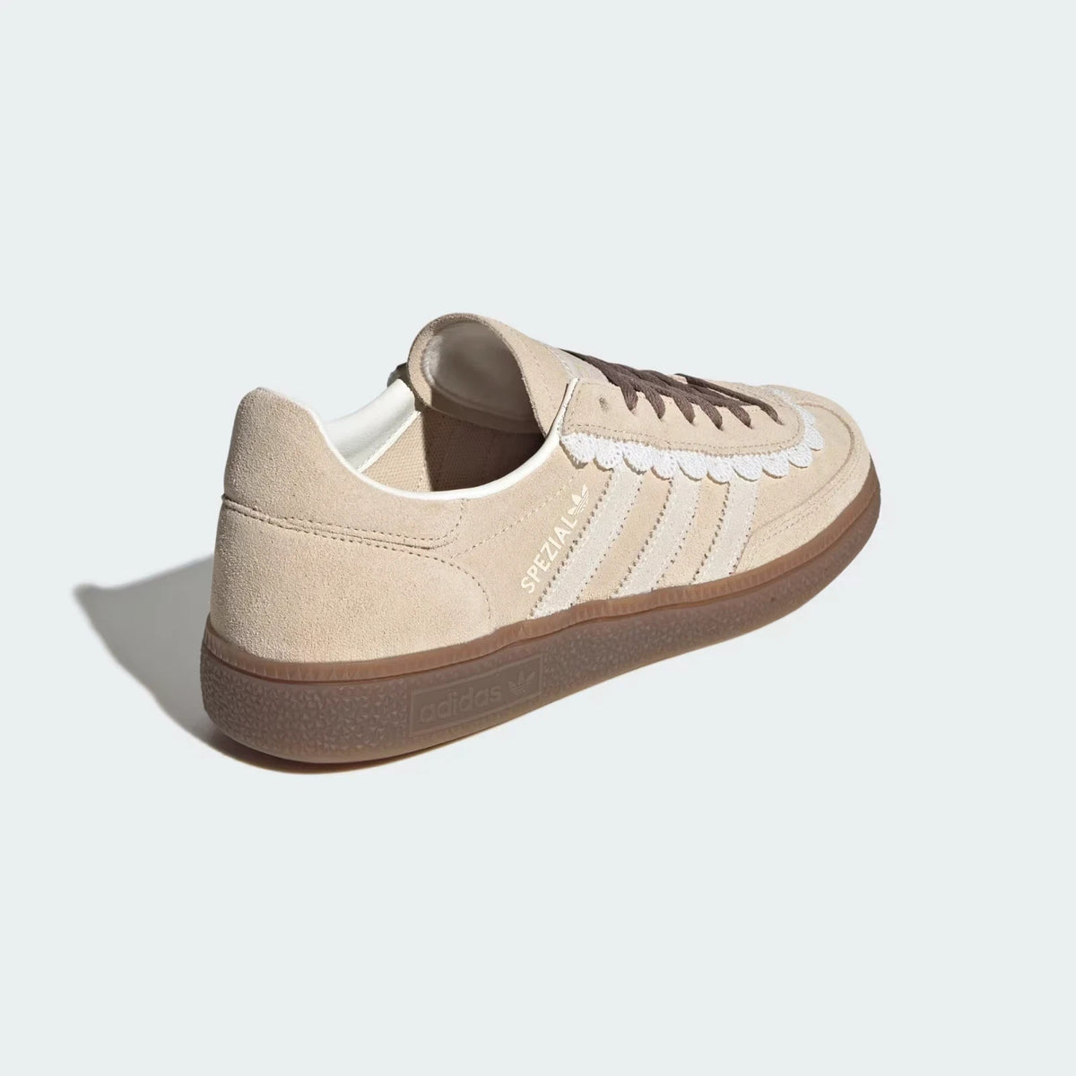 LA0313 LA0313 adidas Handball Spezial Sand Strata Off White Gum (Women's)