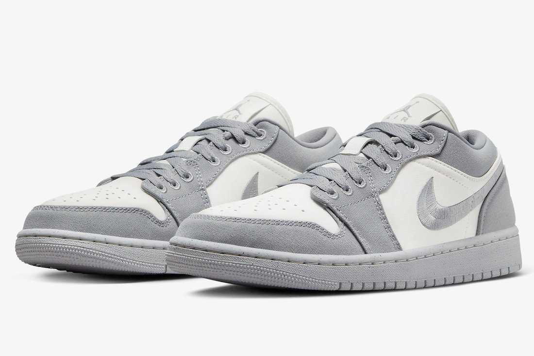 DV0426-012 Nike WMNS Air Jordan 1 Low Light Steel Grey