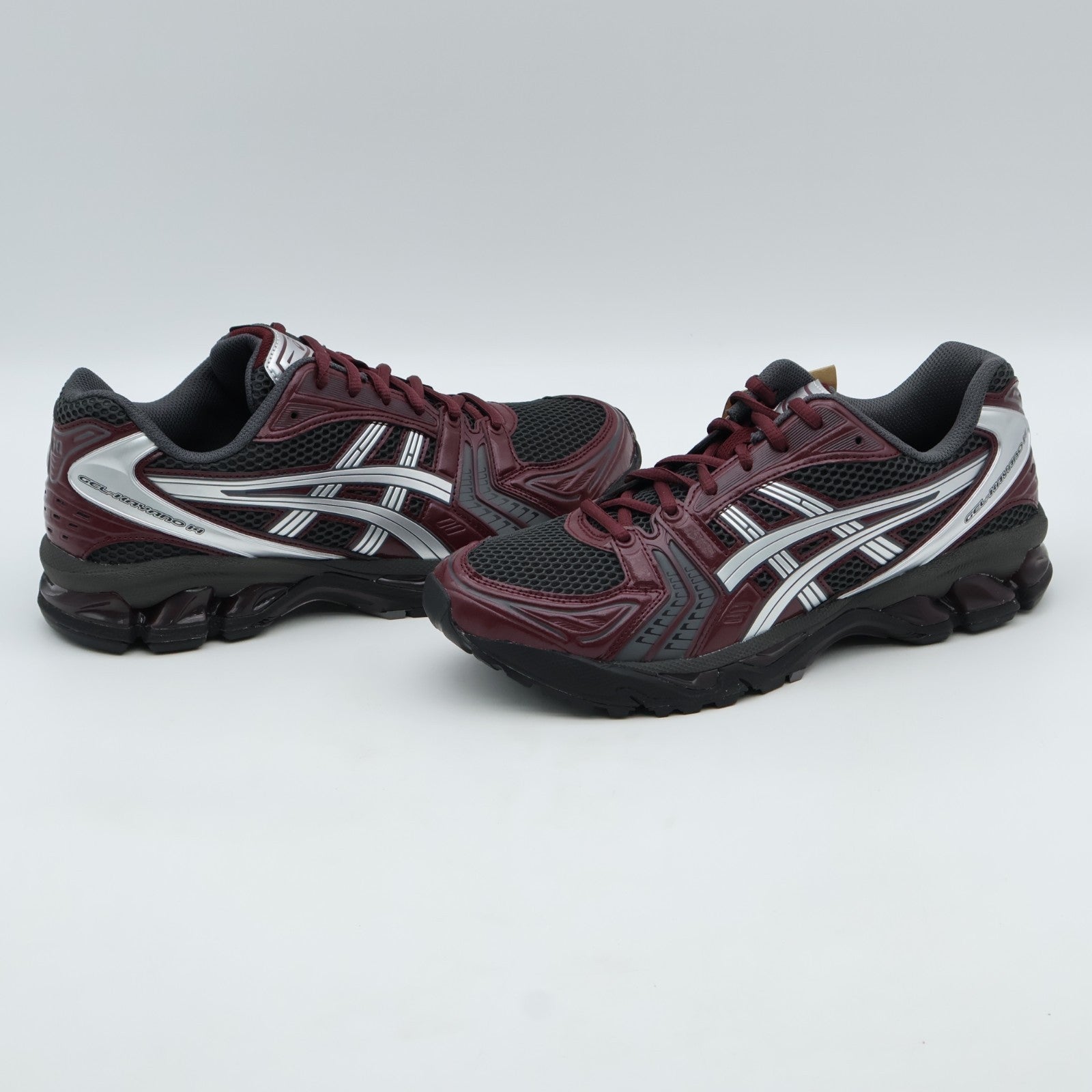 1203A537-022 Asics Gel-Kayano 14 Obsidian Grey Pure Silver (Men's)