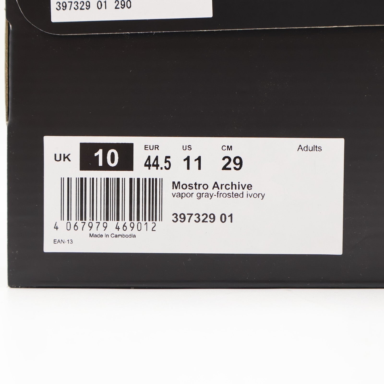 397329-01 Puma Mostro Archive White (Men's)