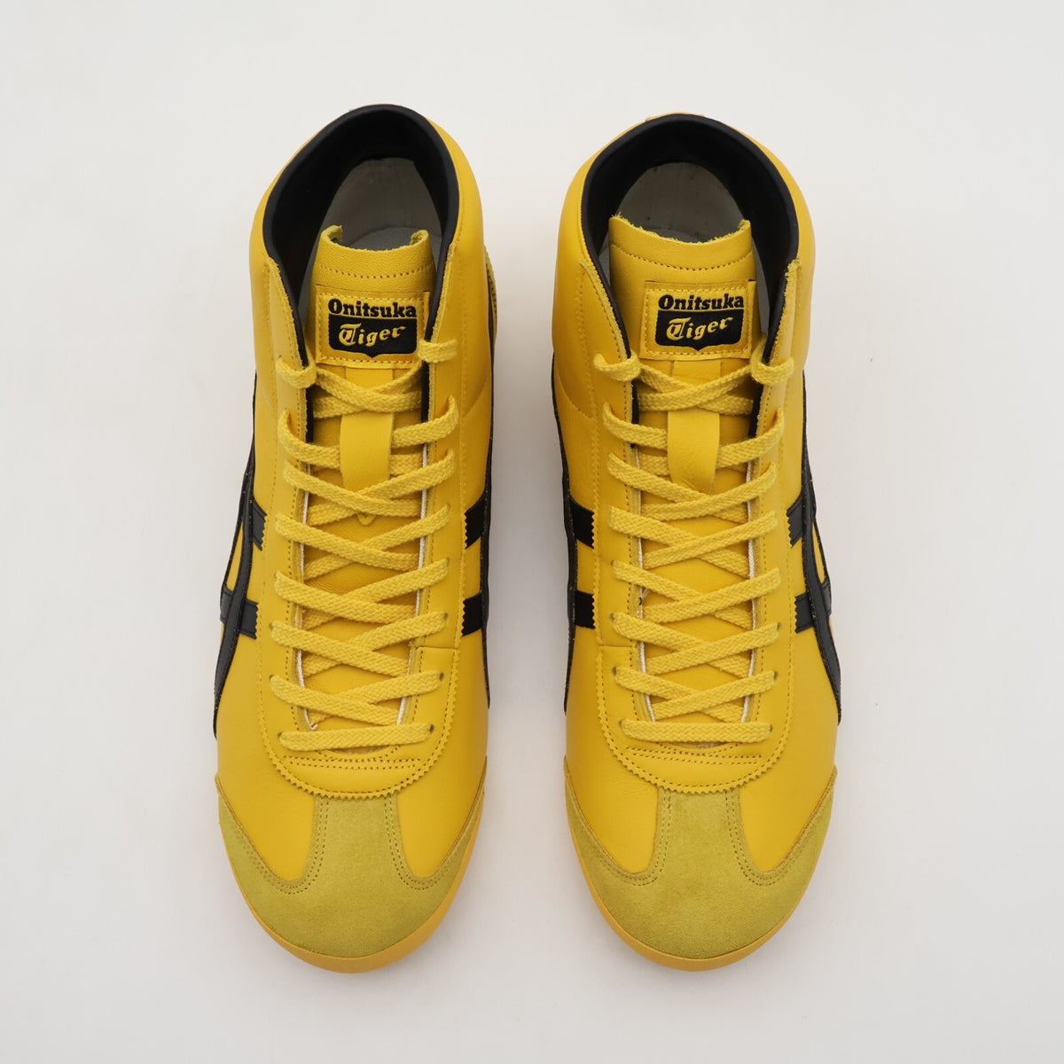 1183B577-751 Onitsuka Tiger Mexico Mid Runner Yellow Black (Men's)
