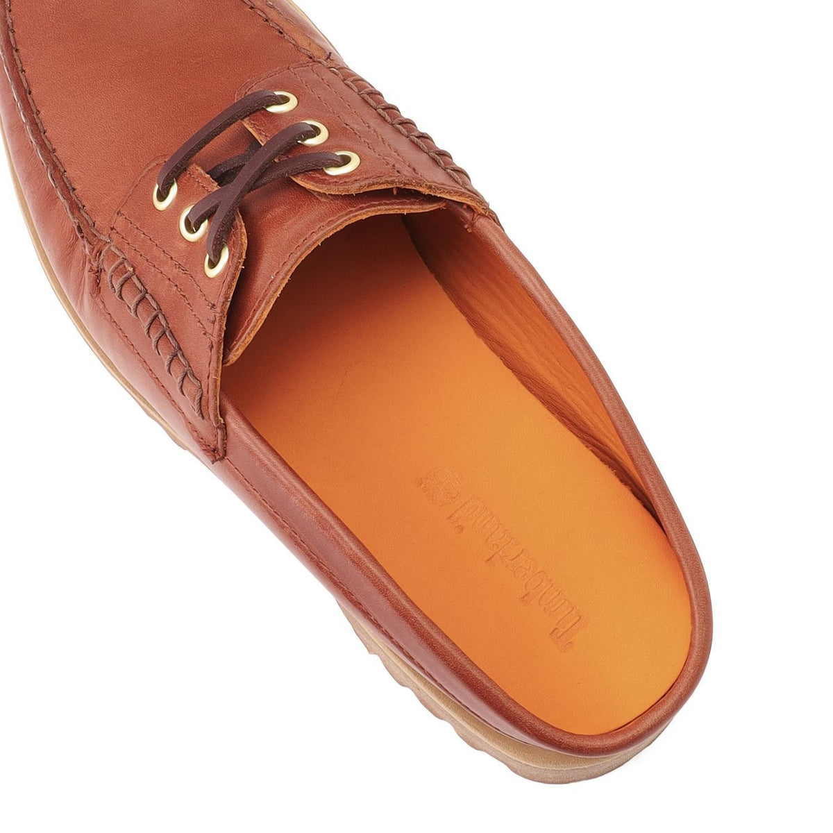 A6ETDEM6 Timberland 3-Eye Vibram Sole Mule Rust (Men's)