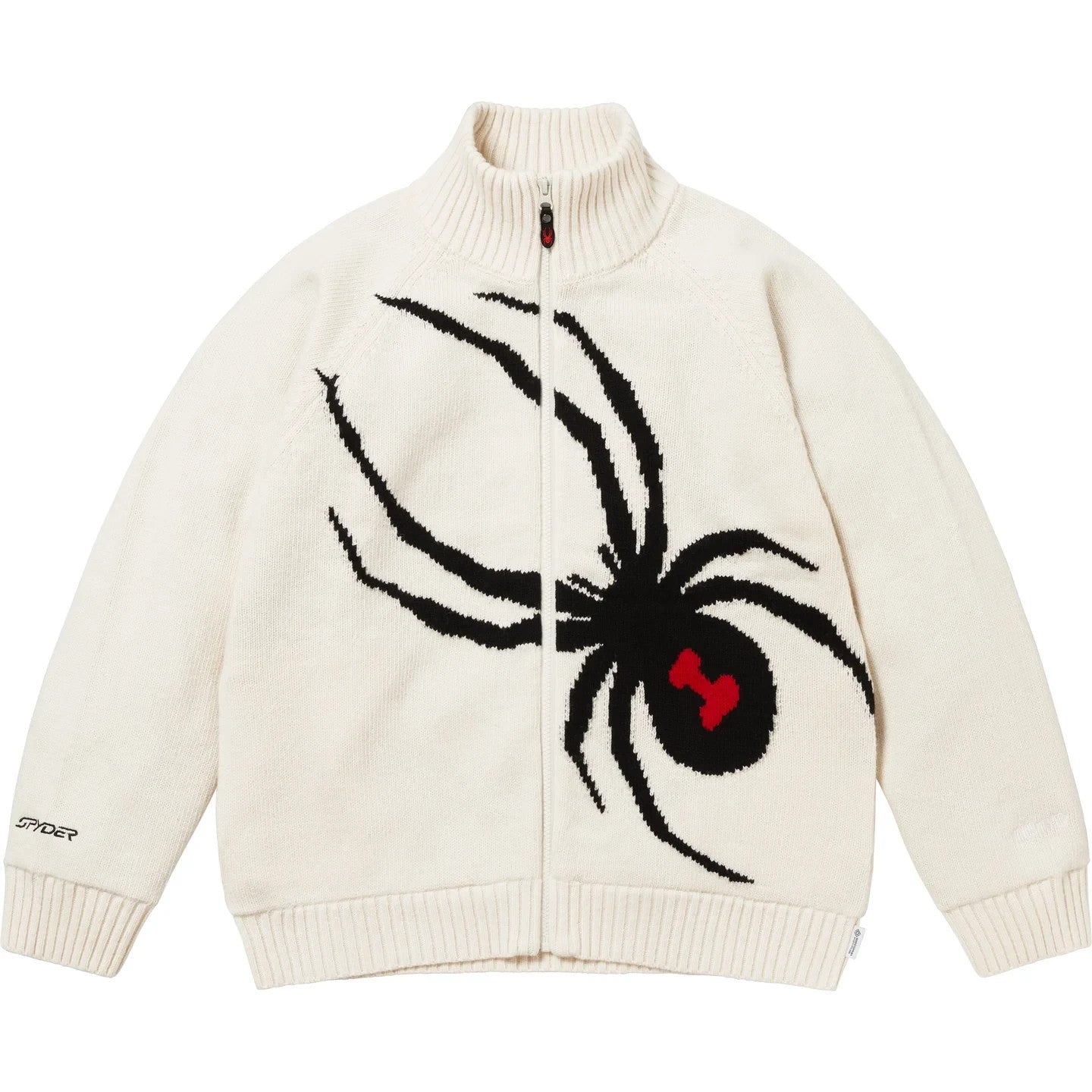 Supreme Spyder WINDSTOPPER Zip Up Sweater White